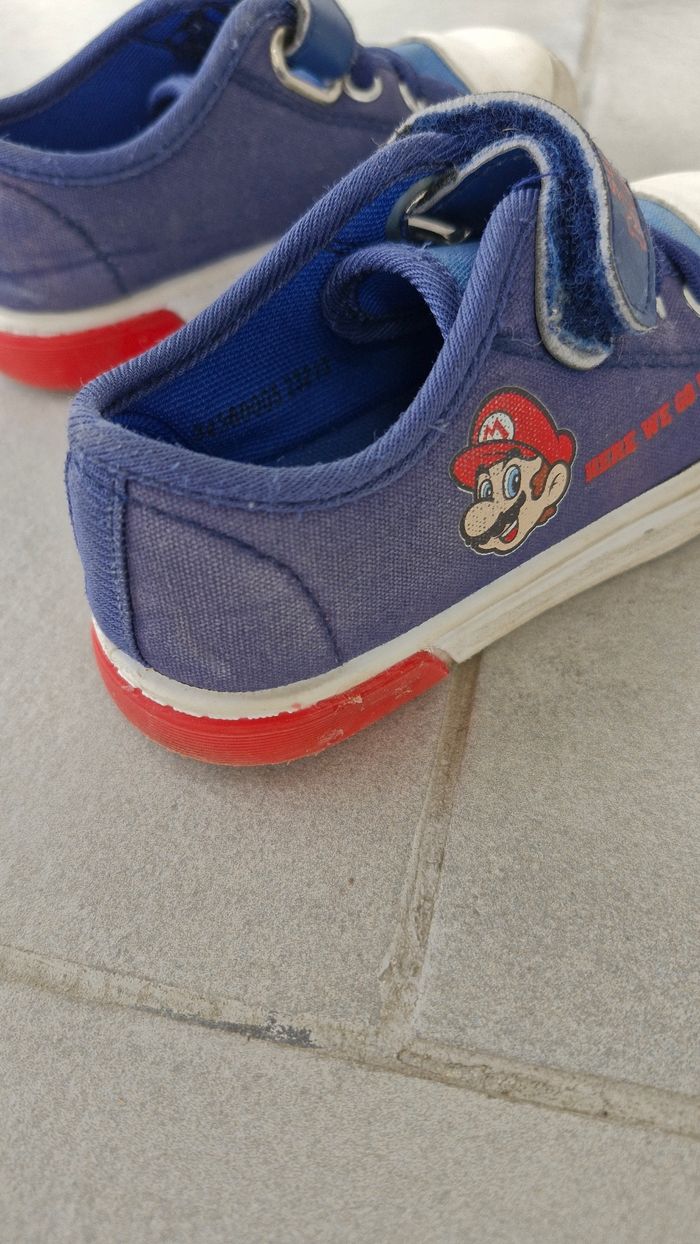 Baskets à scratchs Super Mario en 25 - photo numéro 10