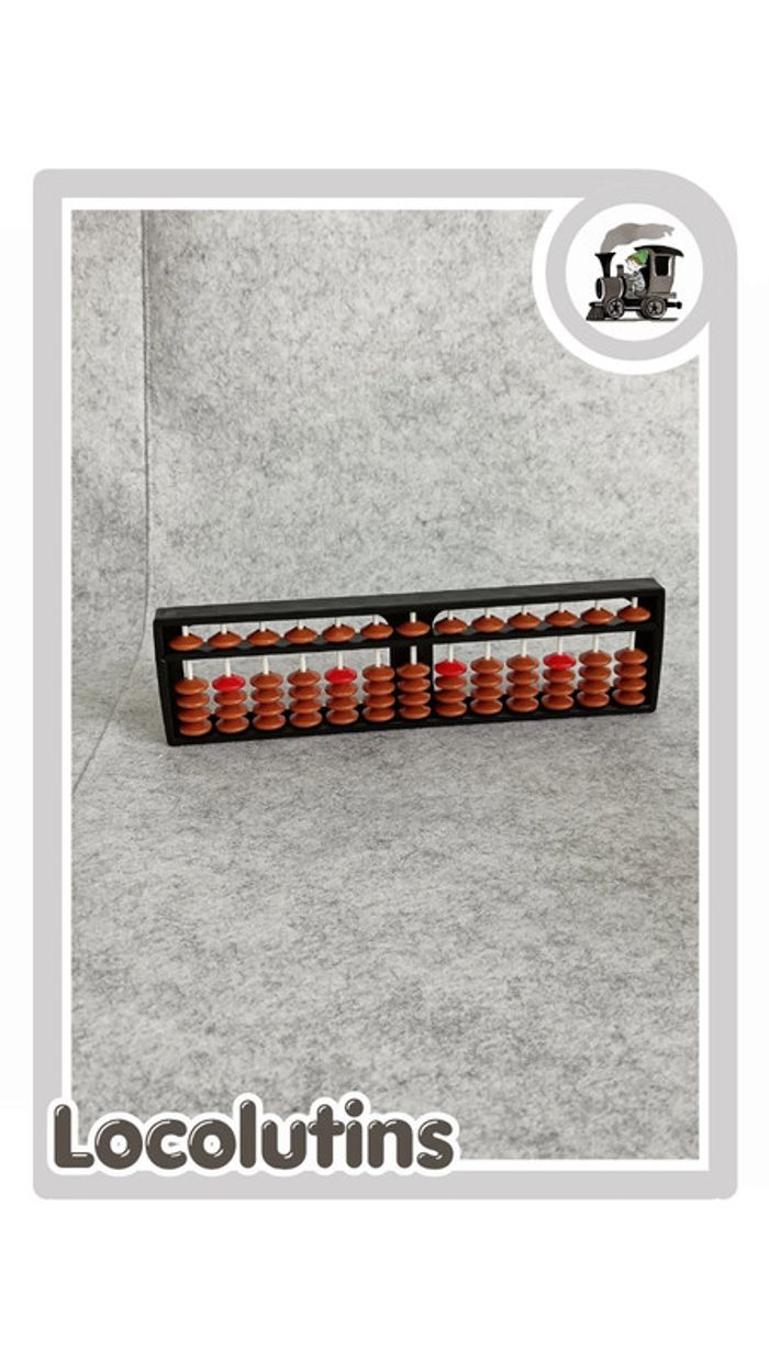 🚂 Boulier japonais ▪ type soroban en plastique
