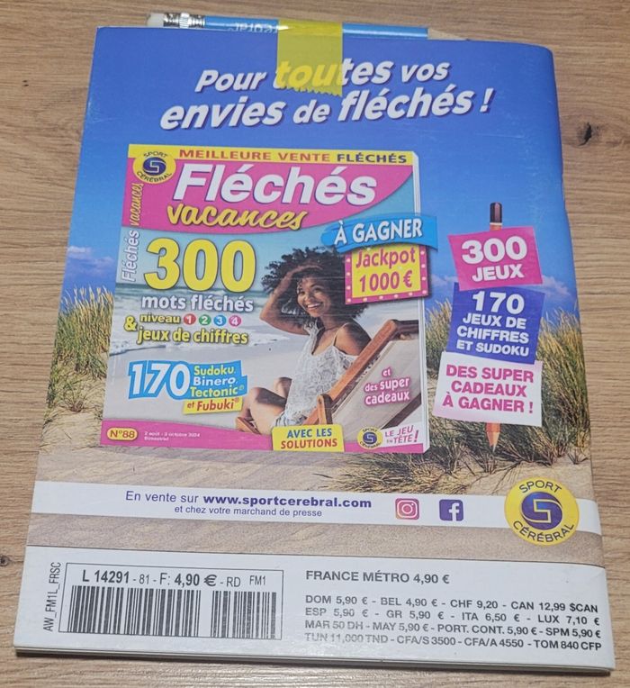 Livre de mots fléchés neuf - photo numéro 2
