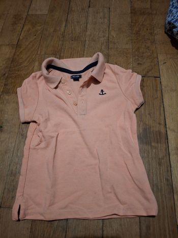 Polo orange 24 mois Kiabi