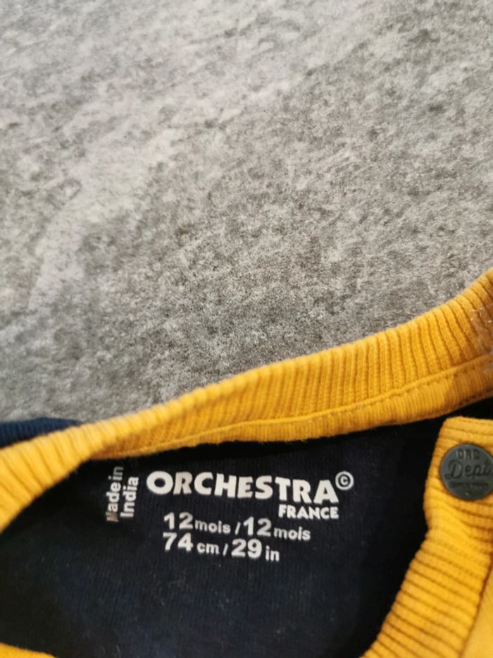 T-shirt à manches longues bébé garçon 12 mois comme neuf - photo numéro 2