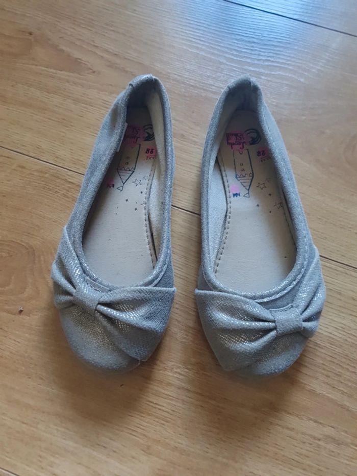 ballerines argentées t 28 lovely skull