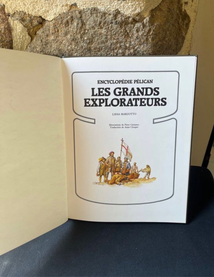 Livre les Grands Explorateurs Encyclopédie Pélican Lidia Marzotto - photo numéro 4