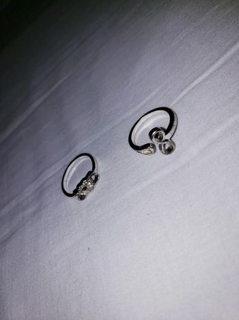 Lot de 2 bagues 💍 Claire's 18mm 4€