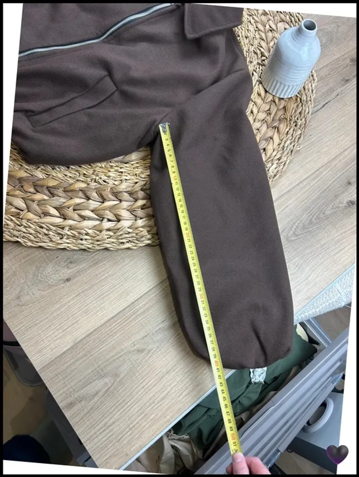 veste femme marron choco neuf blouson léger taille M taille S taille L lot femme - photo numéro 5