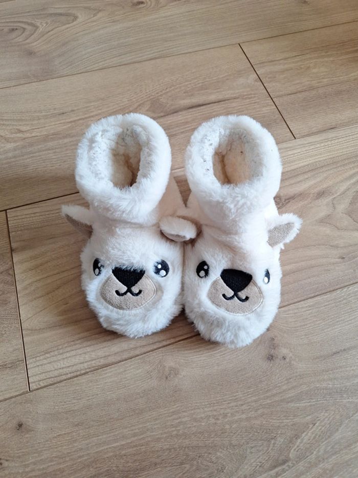 Chaussons fourrure