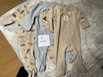 Lot pyjama 9mois