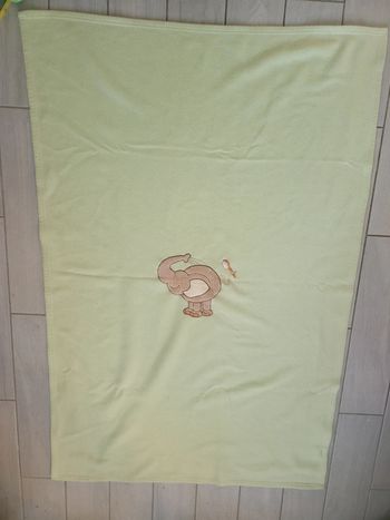 Couverture épaisse et chaude bébé motif éléphant/144cms