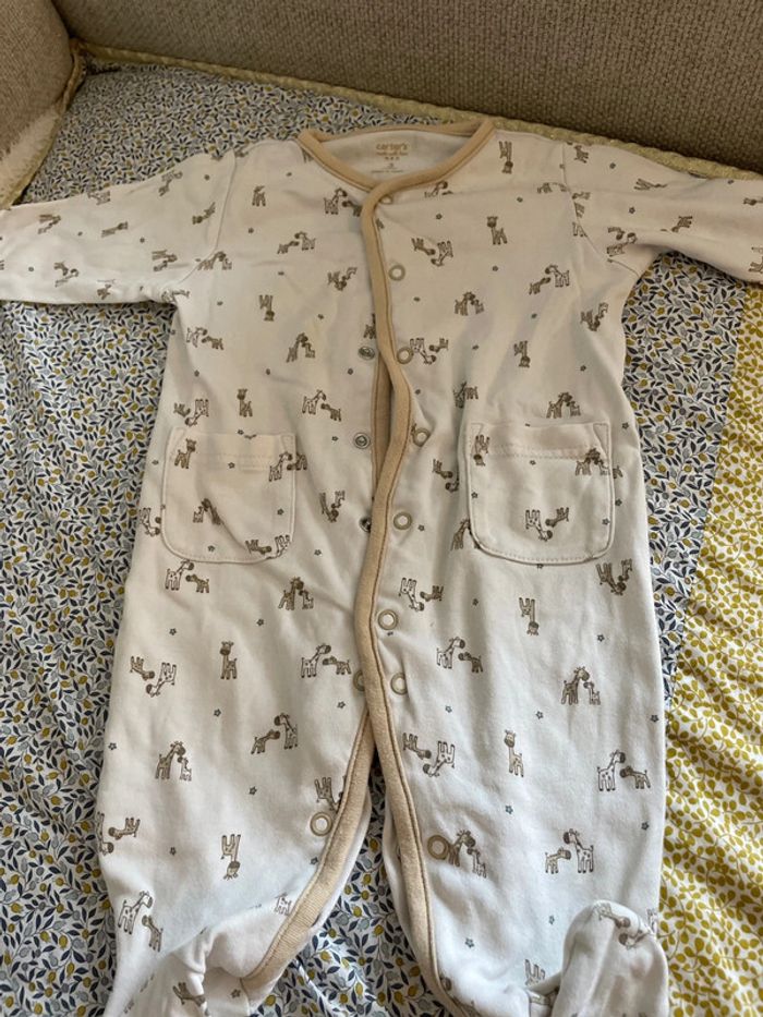 Lot 2 pyjamas coton 3 mois - photo numéro 2