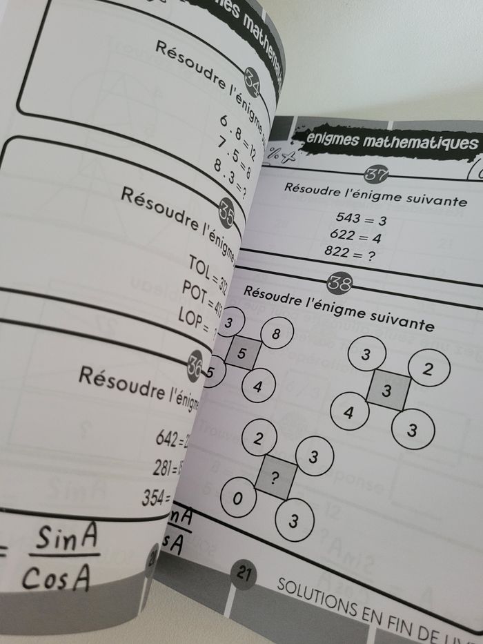 200 énigmes mathématiques pour ados intelligents - photo numéro 5