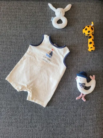 Combishort garçon 6 mois