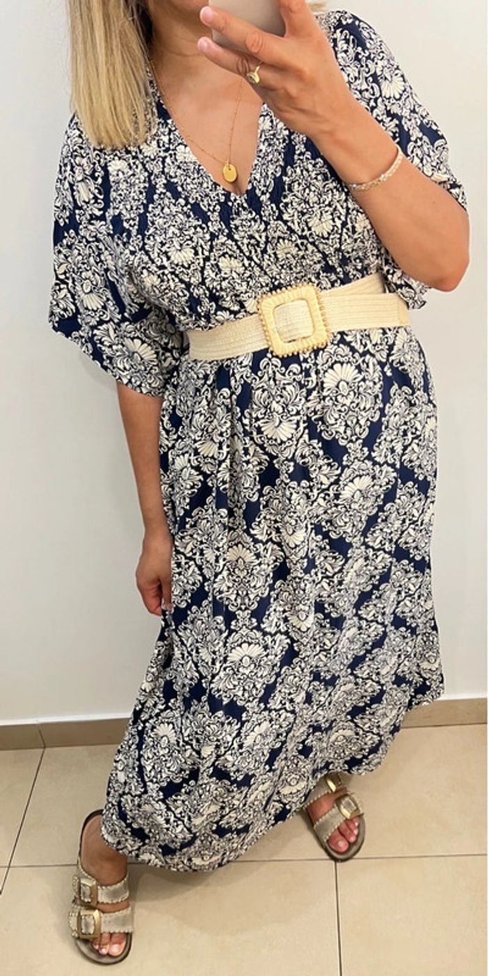 Robe longue imprimée XL-XXL - photo numéro 3
