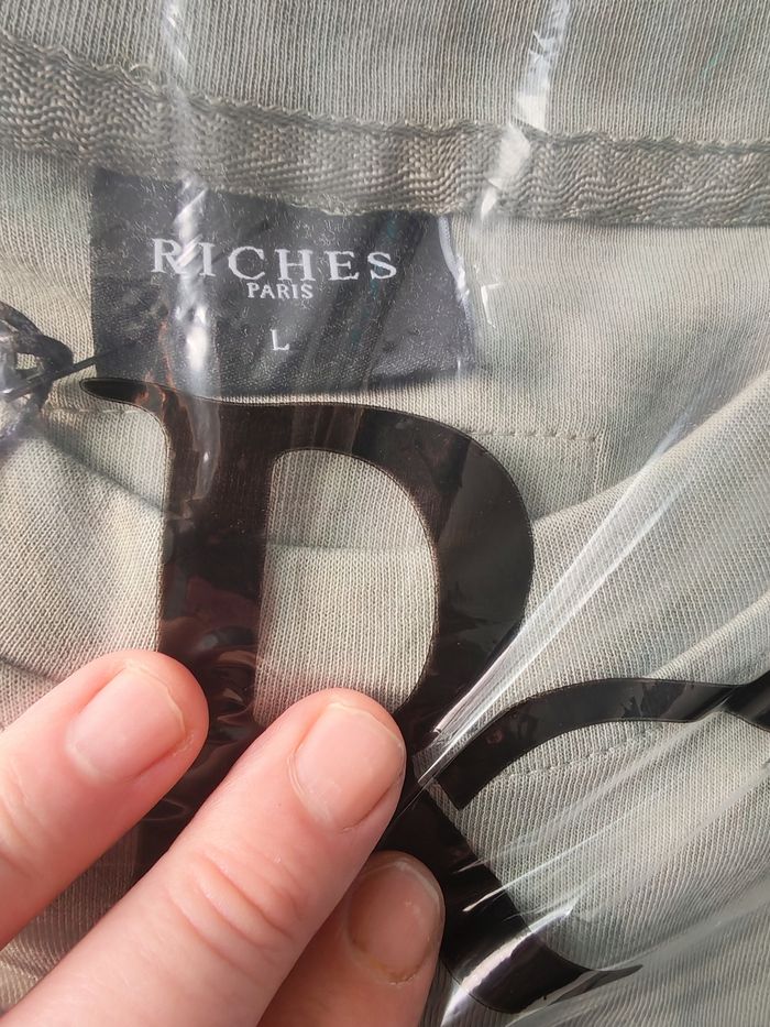 Tee-shirt riches paris - photo numéro 3