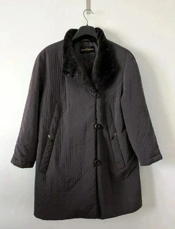 Manteau d'hiver avec fausse fourrure - Claude Havrey - taille 46