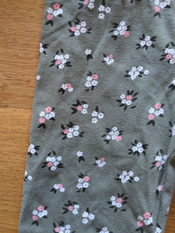 Legging fleuri 4 ans - photo numéro 3