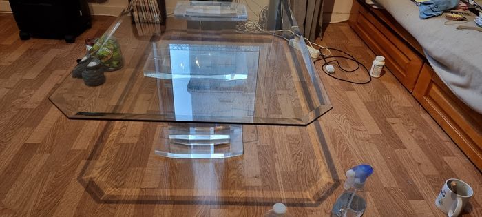 Table basse en verre - photo numéro 3
