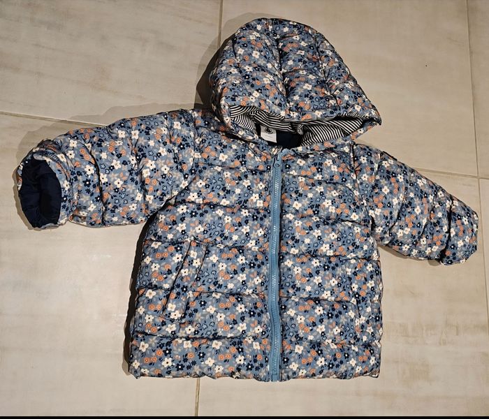 Doudoune matelassé imprimé floral Petit Bateau