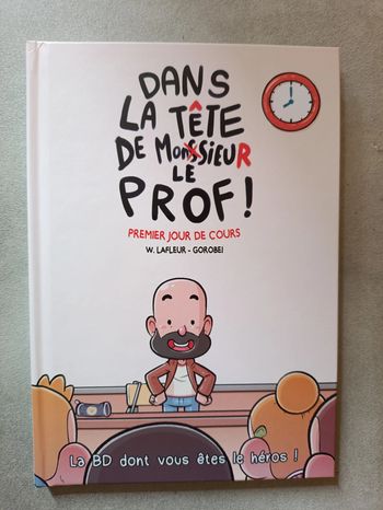 Dans la tête de Monsieur Le Prof – BD dont vous êtes le héros – Neuf sous emballage