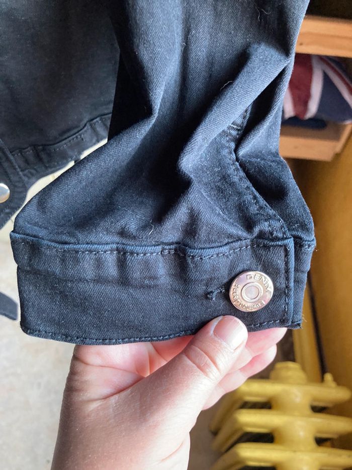 Superbe veste courte Hello Miss noire jamais portée taille 38 - photo numéro 6