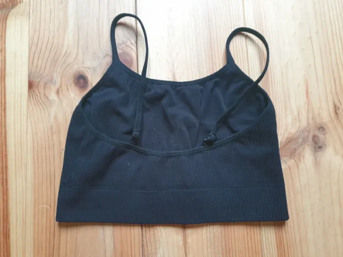 Brassière de sport noire taille S - photo numéro 2