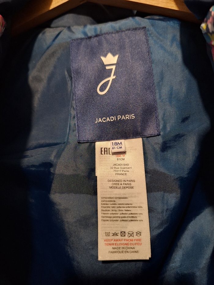 Manteau jacadi liberty 18 mois - photo numéro 2
