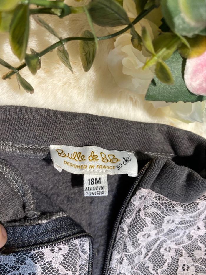 🩶très beau Jogging gris fille 18 mois Bulle de BB – TBE🩶 - photo numéro 5