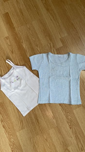 2 maillots de corps 2 ans