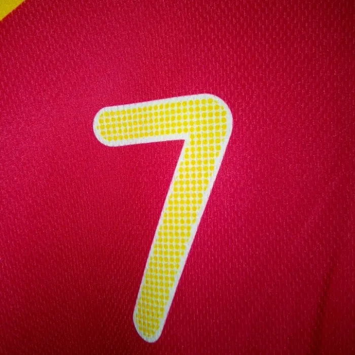 Maillot Espagne n°7 "Villa" - photo numéro 4