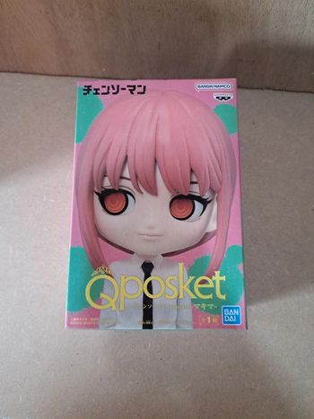Makima chainsaw man figurine qposket banpresto