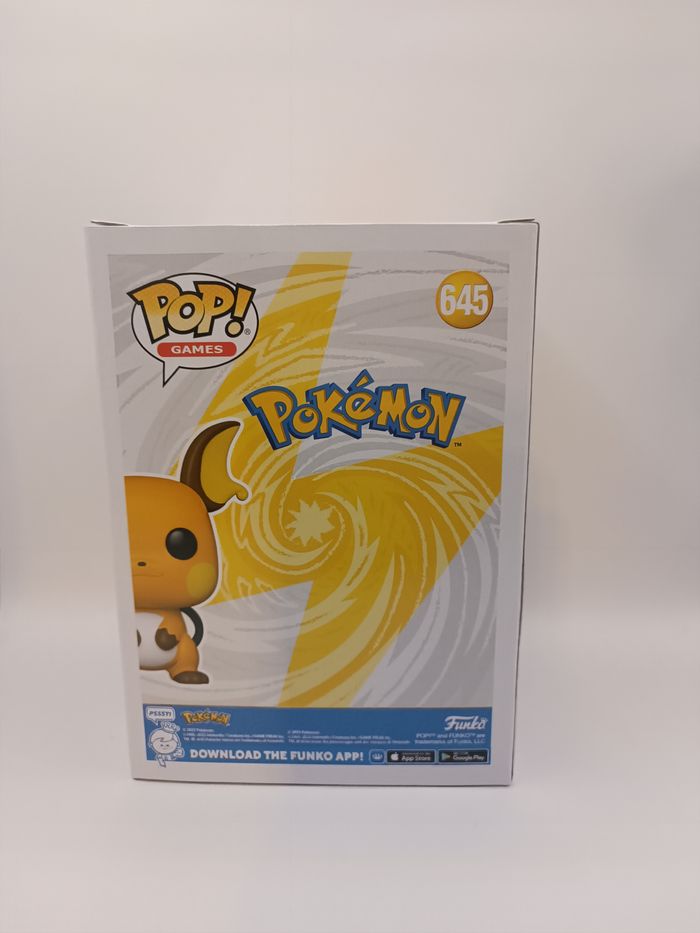 Pokémon - pop 645 - Raichu - photo numéro 5
