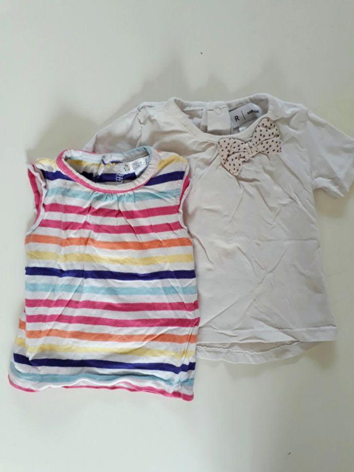 Lot de deux tops 3 mois