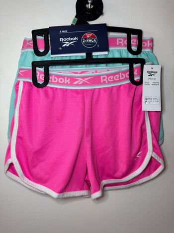 Lot de 2 shorts Reebok fluo 