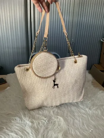 Sac à main avec pochette femme neuf