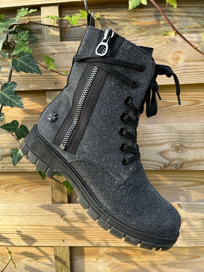 Bottines à paillettes Marco Tozzi X GMK