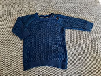 Pull bleu marine - 9 mois - Zeeman