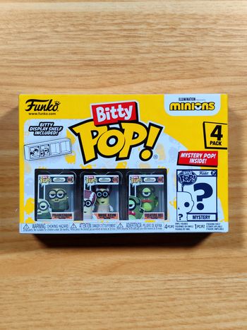 Pack Funko Bitty Pop! Minions - 4 Figurines dont 1 Mystère