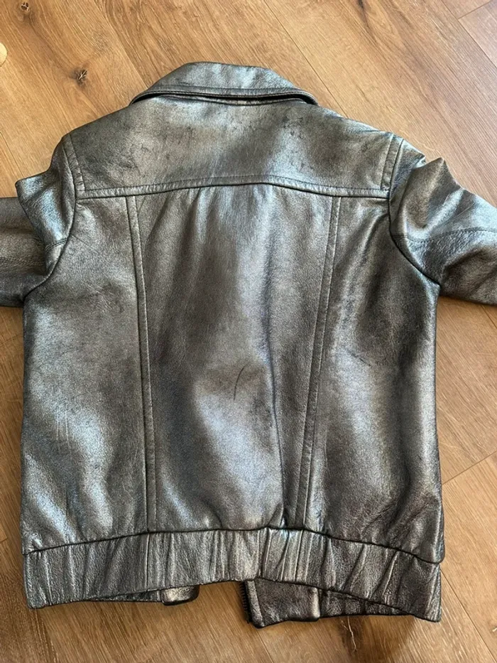 Perfecto Sandro argenté taille 36 - photo numéro 16