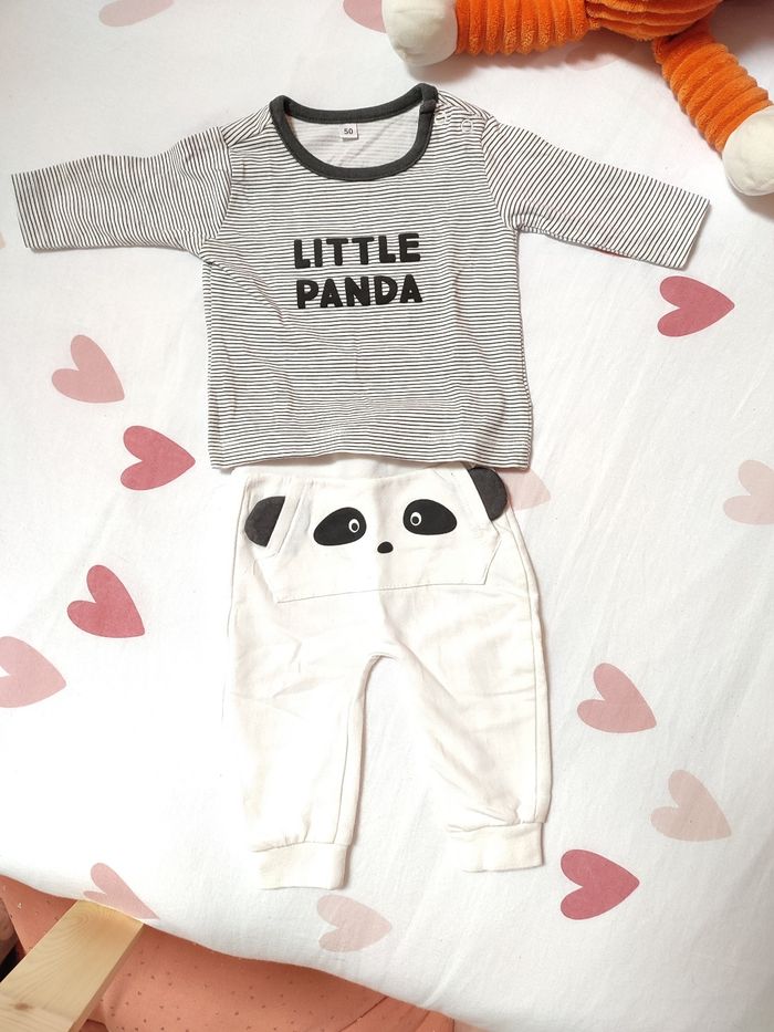 Ensemble bébé mixte - Panda - Naissance - Neuf - Zeeman - photo numéro 2
