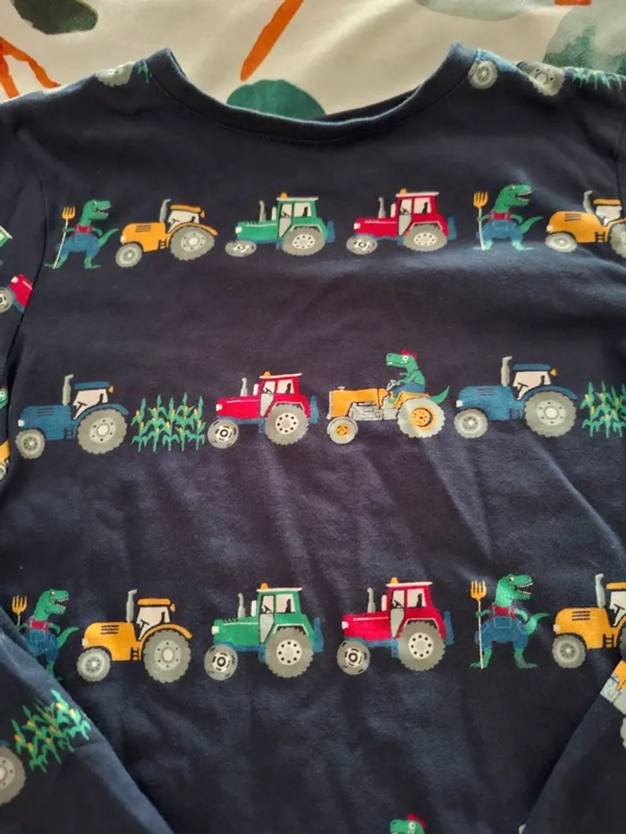 T'shirt longues manches tracteur 🥨 - photo numéro 2