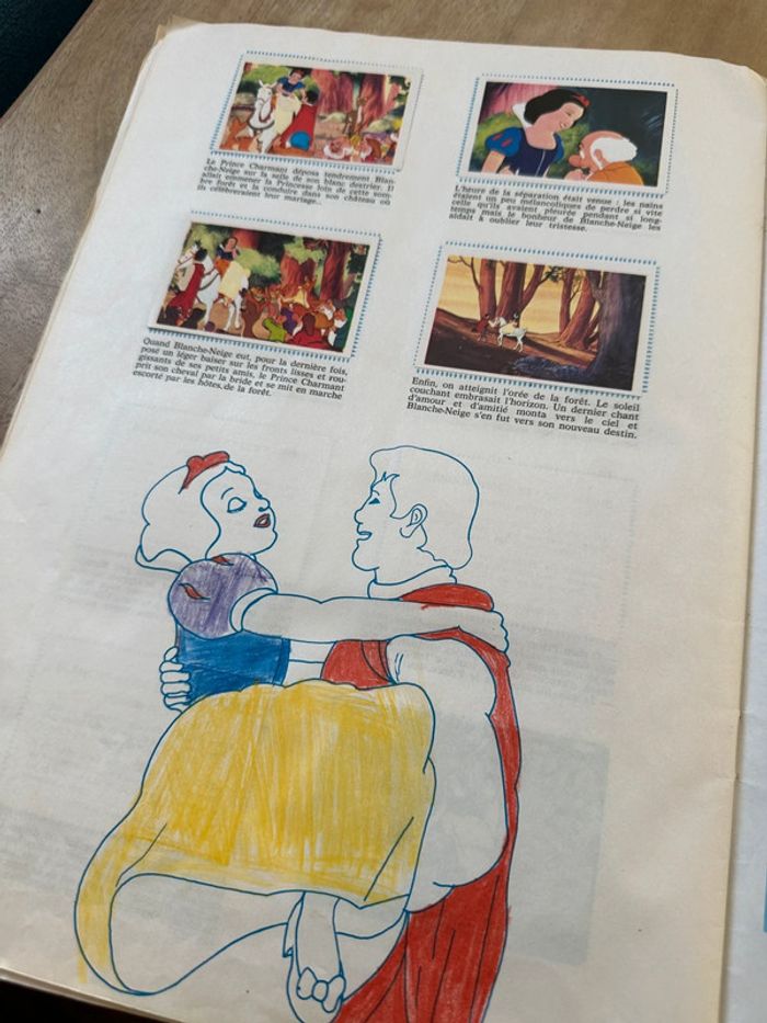 Album Walt Disney Blanche neige et les 7 nains non complet (manque 3) AGEducatifs (type Panini ) - photo numéro 9