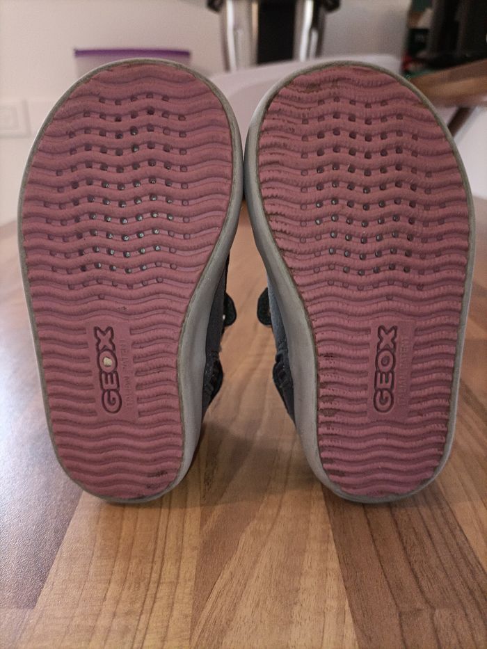 Jolies bottines grises à strass Geox 21 - photo numéro 9