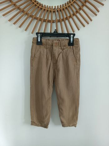 Pantalon beige Zara 12/18mois