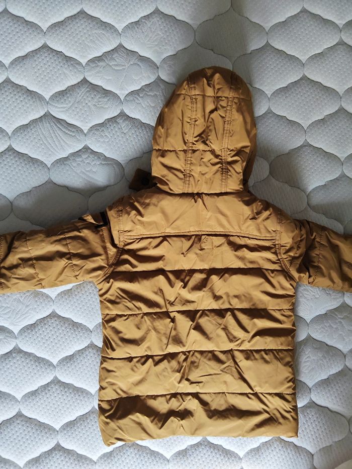 Veste légère Gémo garçon 4 ans – capuche – jaune moutarde - photo numéro 2