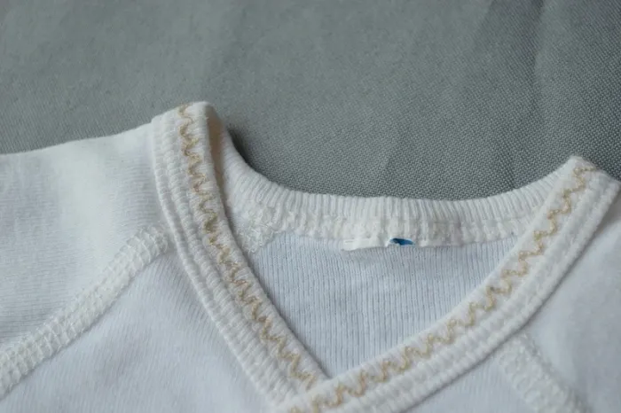 Lot 2 Bodies Absorba Bébé Coton Blanc 3-6 mois - photo numéro 4