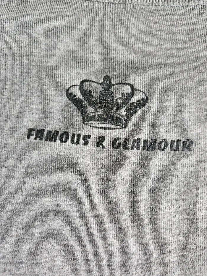 Débardeur été femme - Taille XS / 34 - Gris - photo numéro 8