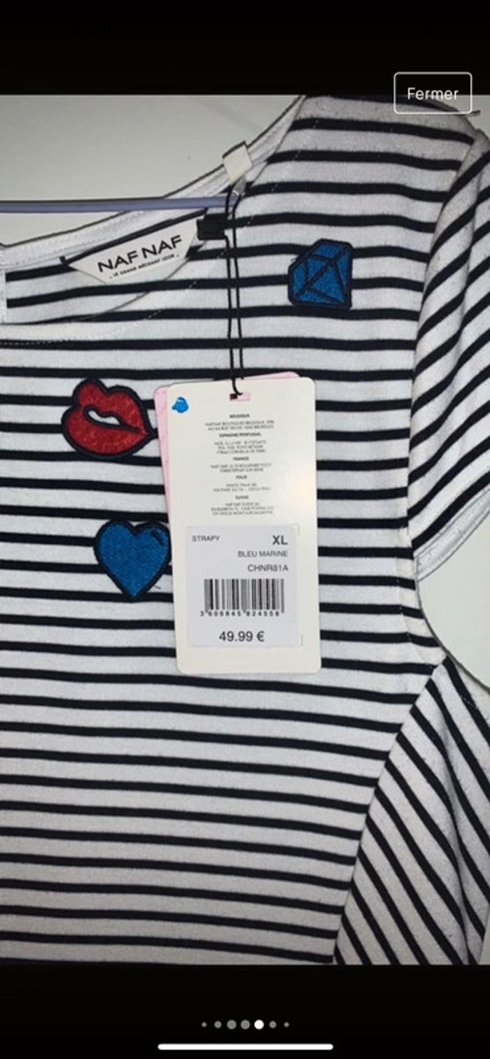 Robe Naf Naf taille XL neuve - photo numéro 5