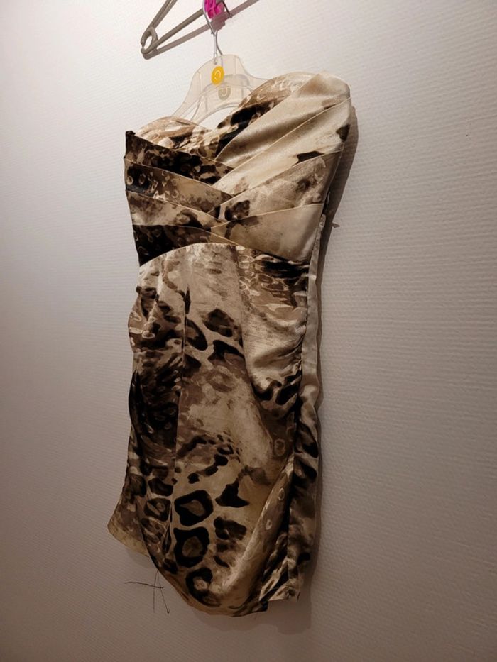 Robe beige taille M - photo numéro 5