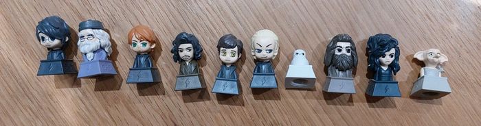 Lot de 7 personnages Wizzis Harry Potter Super U