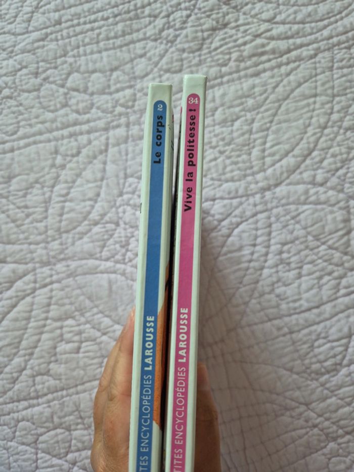 Livres enfants - mes petites encyclopédies larousse - lot 2 - corps et politesse - photo numéro 2