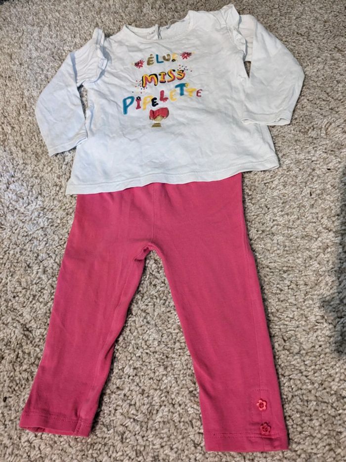 Ensemble tee-shirt manches longues et legging - photo numéro 7